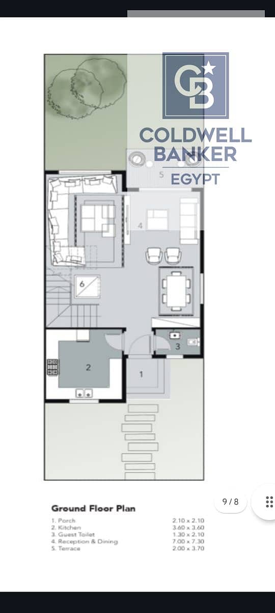 For sale at the lowest price, a 200m² middle townhouse villa in The MarQ Ville compound in Mostakbal City - near New Cairo and the New Administrative - Vista 5
