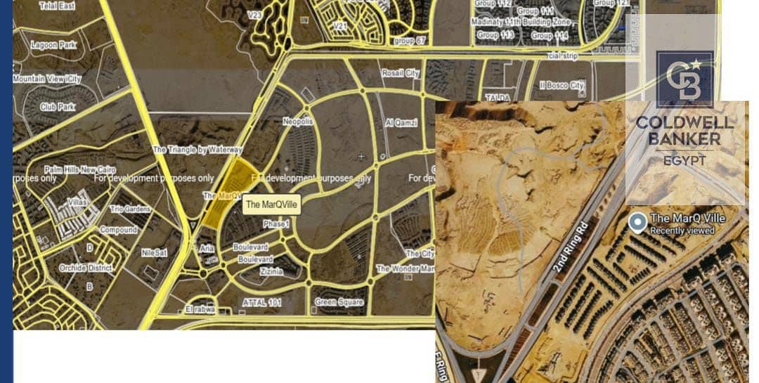 For sale at the lowest price, a 200m² middle townhouse villa in The MarQ Ville compound in Mostakbal City - near New Cairo and the New Administrative - Vista 6