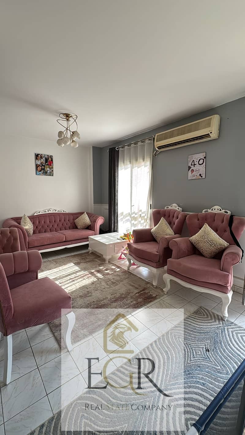 Apartment for rent in Al Rehab: 2 bedrooms, 1 bathroom, close to amenities, custom finishes. - Ansicht 6