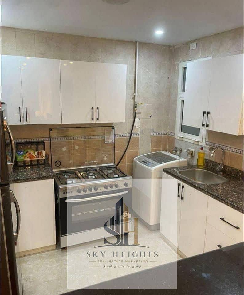 Fully furnished apartment for rent in Madinaty (B1). Prime location near all services and opposite Madinaty Club. Special price – pohled 5