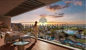 Fully finished Townhouse Middle first launch without over with lagoon view in Hacienda Waters North Coast Ras El Hekma developed by Palm Hills - Mehr