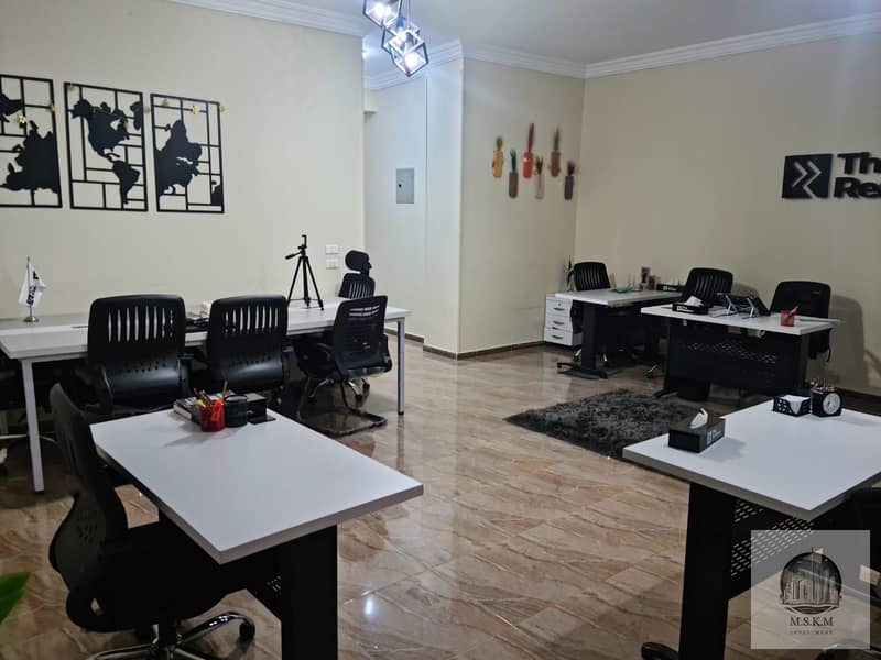 Basement for rent in Al Banafseg 11, a villa near 90th Street, 170 sq m, two rooms, bathroom, and a 3-piece reception area. Suitable for residential o - Widok 3