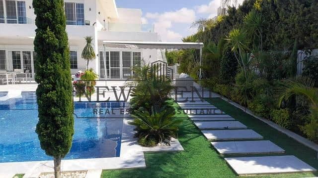 Fully finished and furnished Standalone Villa with garden and private pool second row sea in Hacienda White North Coast developed by Palm Hills - Widok 4
