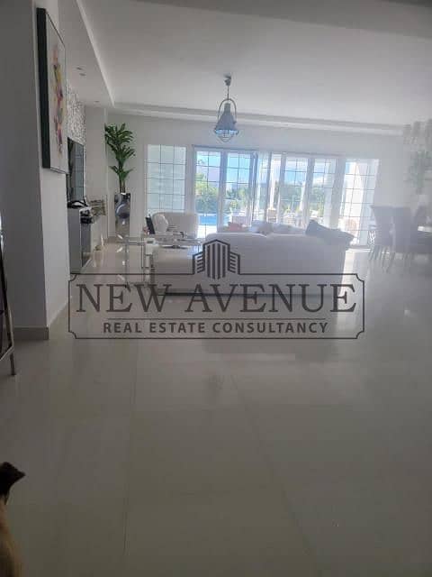 Fully finished and furnished Standalone Villa with garden and private pool second row sea in Hacienda White North Coast developed by Palm Hills - Więcej