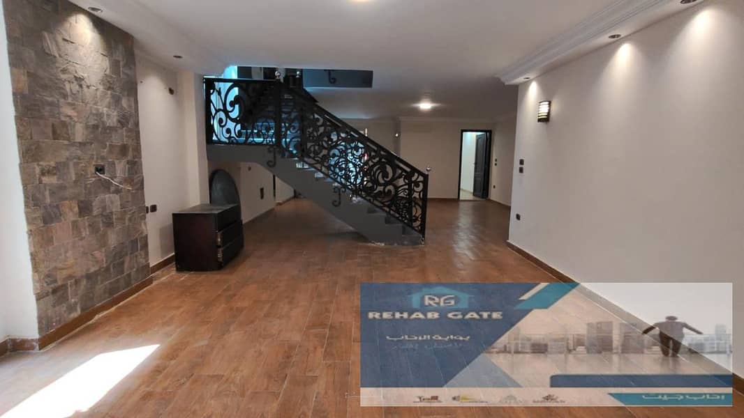 Duplex for Rent in Banafsaj Villas | 500 SQM | Private Swimming Pool & Garden | Suitable for Residential or Administrative Use - Ansicht 3