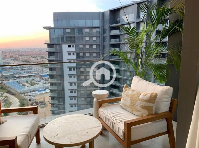 Fully finished apartment with air conditioning | Immediate delivery in Zayed Towers, sixth floor - Więcej