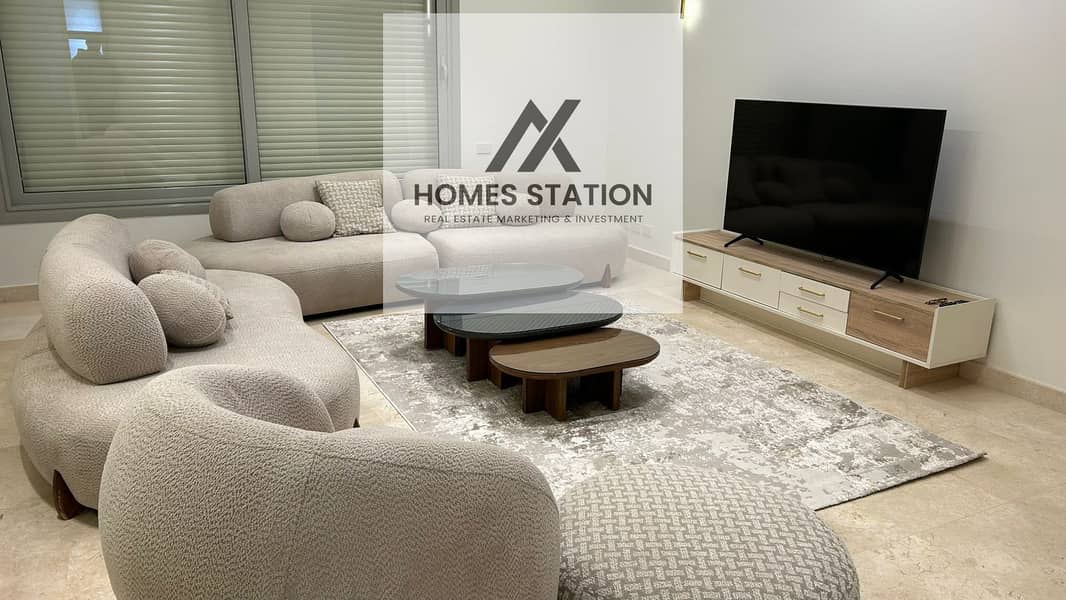 Fully Furnished Apartment - First Use for Rent in The Village Gate Palm Hills New Cairo - Ansicht 2