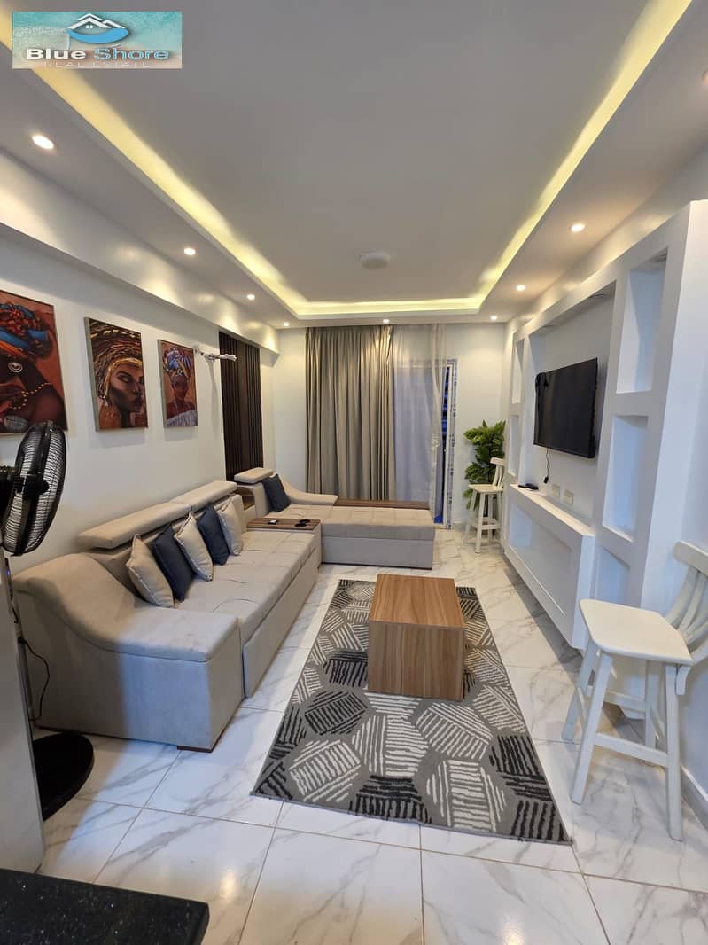 Studio apartment for rent in Porto Golf Marina, North Coast, 60 sq m - Widok 6