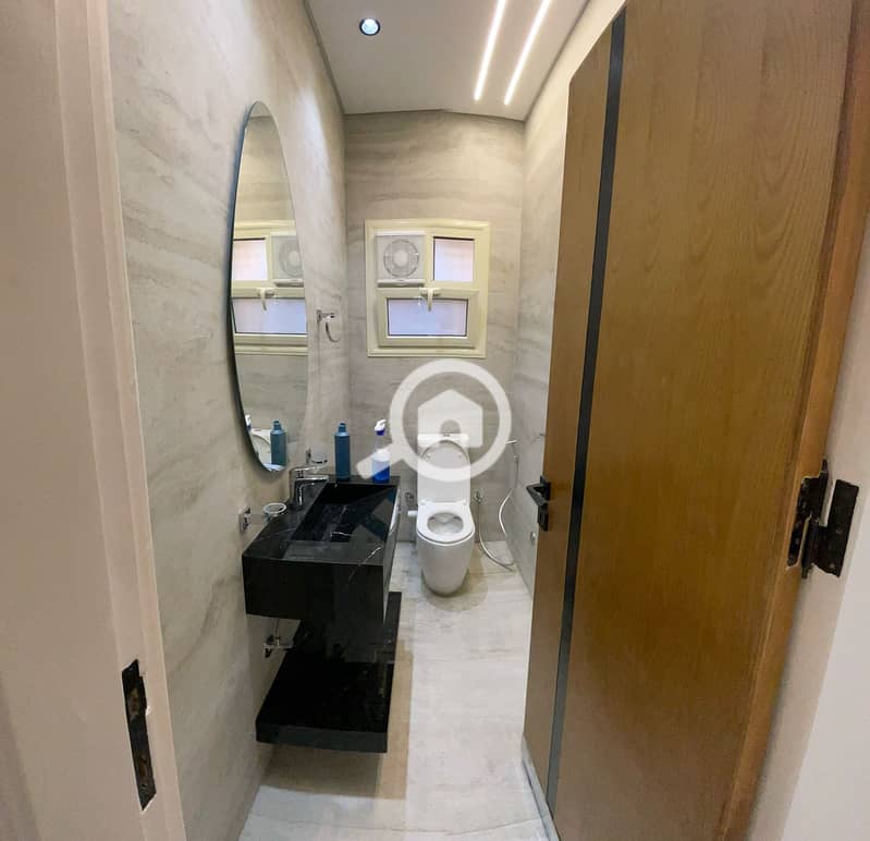 A distinctive apartment for rent in New Cairo – the Third District, Fifth Zone, ultra-super-lux finishing - Widok 6