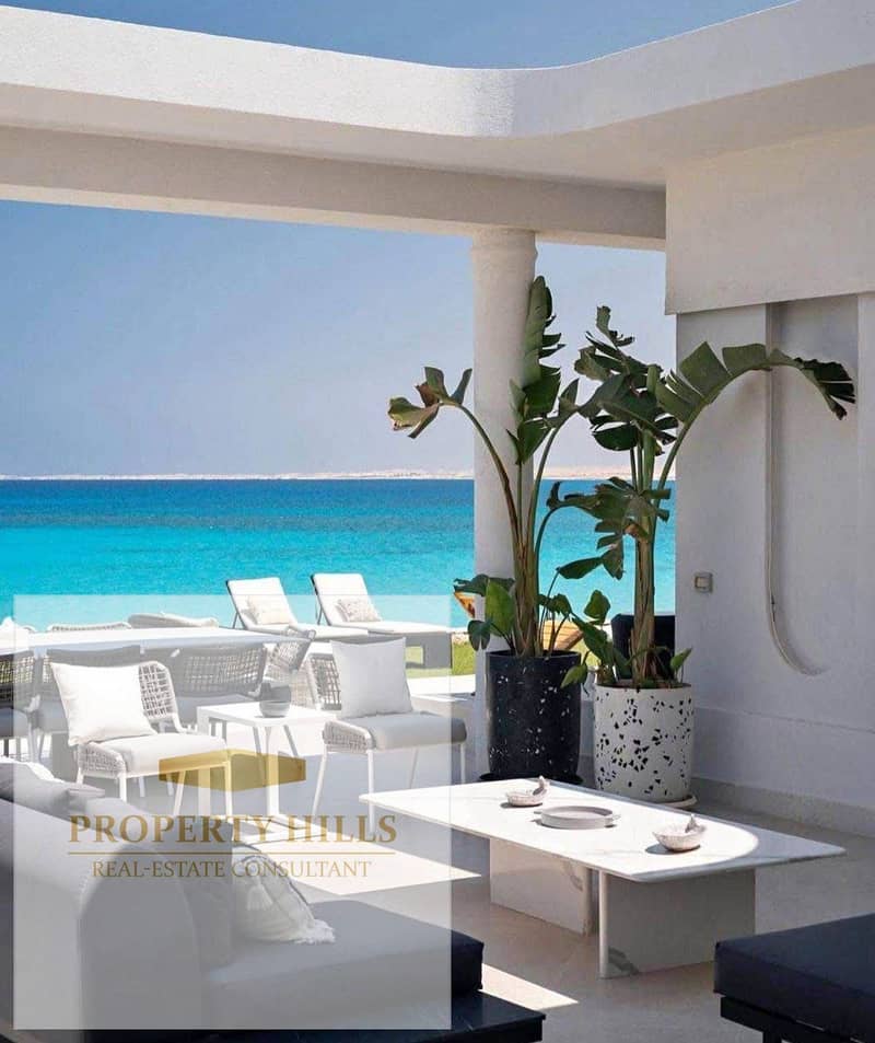 Chalet with complete finishing overlooking the sea in the distinguished village of Bayt Al-Bahr. - Widok 4