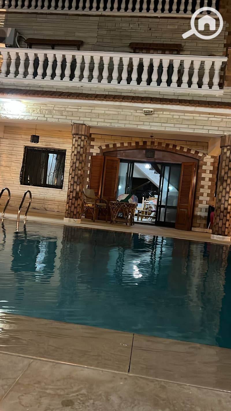 Duplex villa with a private pool, fully air-conditioned in Al-Shorouk Village - Widok 4