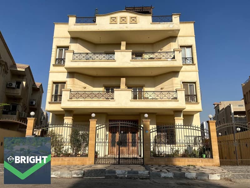 *Lowest offer for a 200m apartment + 40m garden - 3 bedrooms - with a prime view in El Banafseg 9* - Vista 2