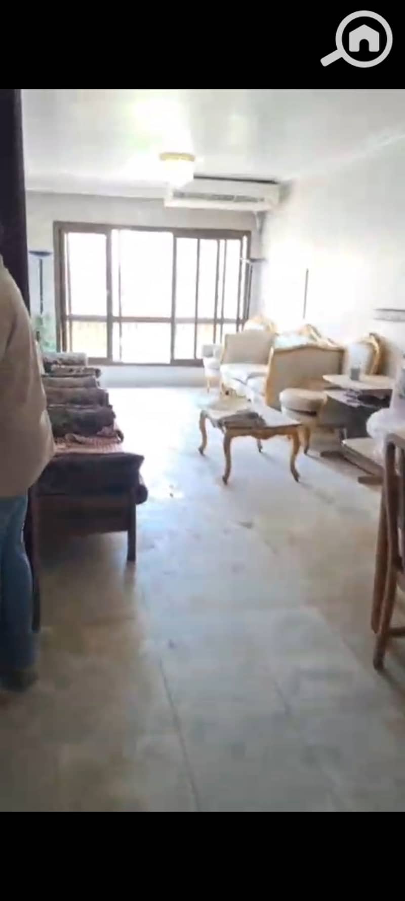 Apartment for sale in Nasr City, 100 meters in the ninth district, Abdel Aziz Eisa street, very close to Al-Manhal Mustafa School and Al-Nahas. 5th floor, first owner, 2 bedrooms, bathroom, kitchen, reception. Selling with furniture and appliances. The price is 2,750,000. - Widok 3