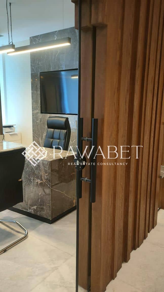 Furnished Office for Rent – 65 sqm Fully Finished with Air Conditioning Located in Park Street Mall, Sheikh Zayed - Widok 2