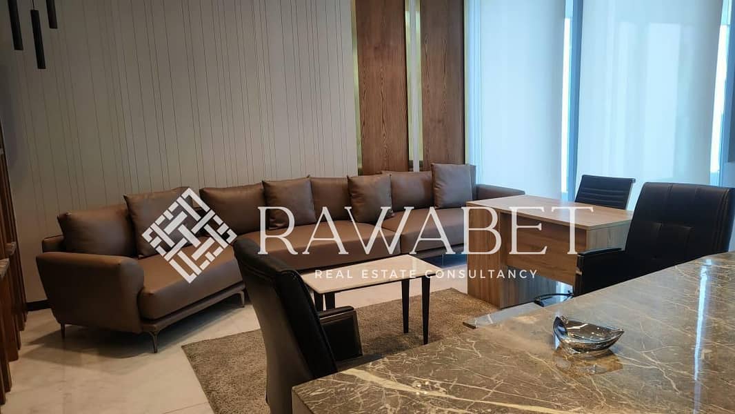 Furnished Office for Rent – 65 sqm Fully Finished with Air Conditioning Located in Park Street Mall, Sheikh Zayed - Widok 3