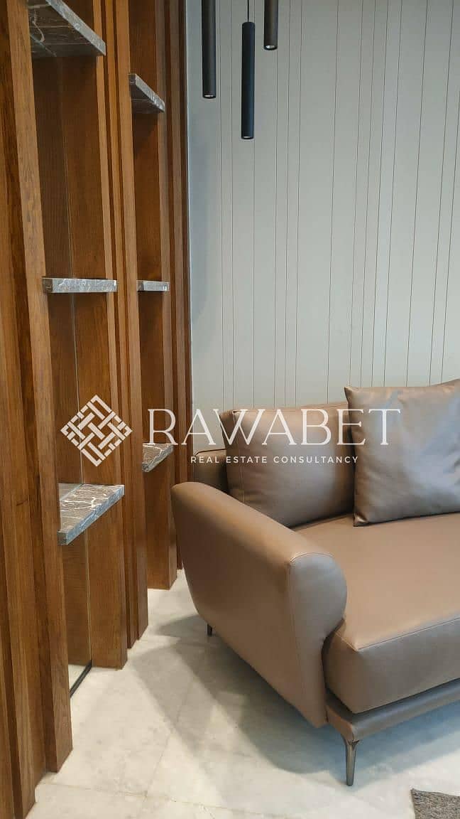 Furnished Office for Rent – 65 sqm Fully Finished with Air Conditioning Located in Park Street Mall, Sheikh Zayed - Widok 4