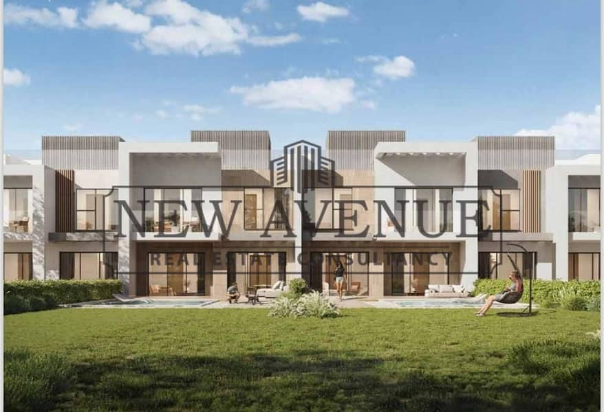 Twin House for sale Fully Finished with a prime location in zed east new cairo by ora - Więcej