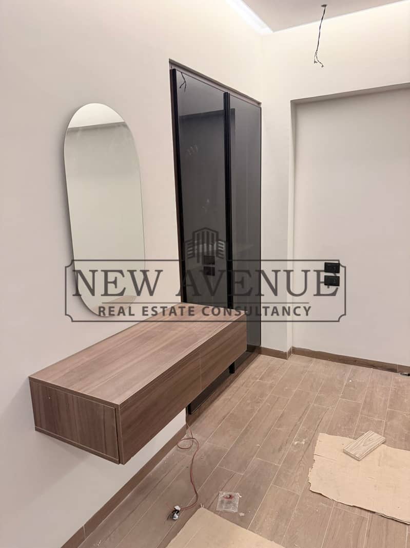 Apartment at palm hills new cairo for sale fully finished prime location ready to move open view with kitchen - Widok 5