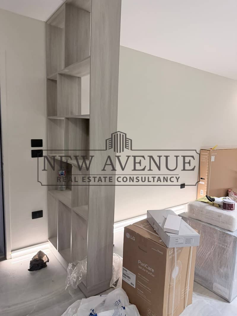 Apartment at palm hills new cairo for sale fully finished prime location ready to move open view with kitchen - Widok 6