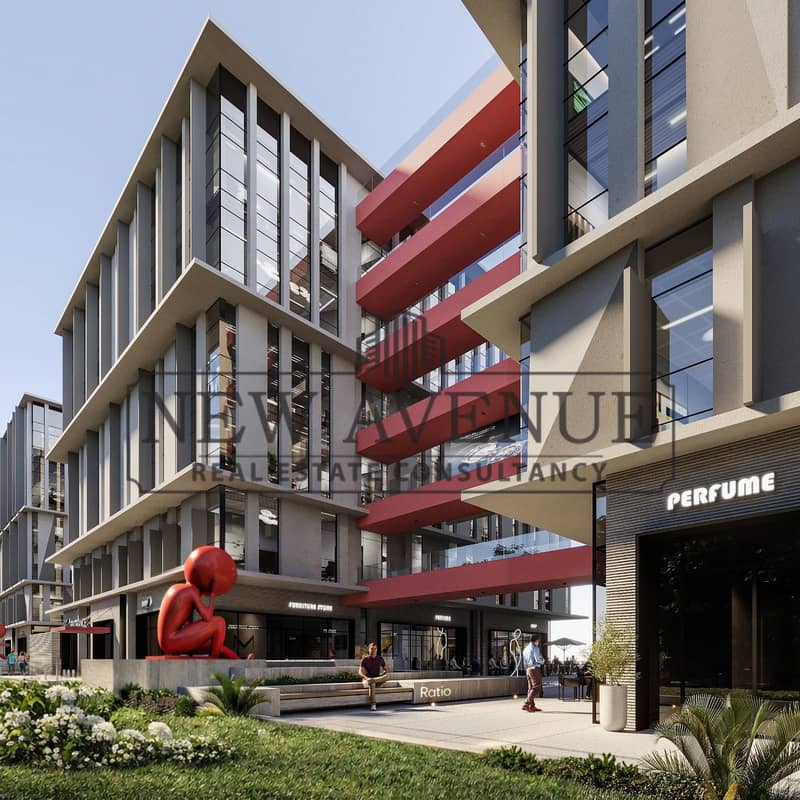 Premium Corner Office 89 sqm Opportunity in New Cairo  Directly on South 90 Street Opposite Hyde Park - Mehr