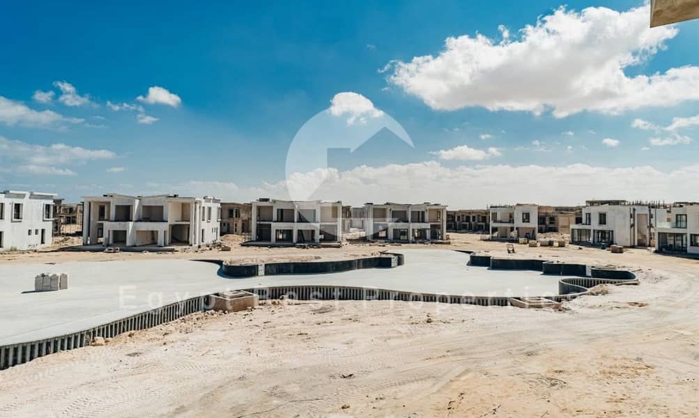Panorama View Chalet in Cali Coast, North Coast, Ras El Hekma - Widok 4