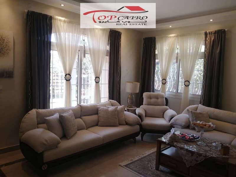 A unique villa for sale in Madinaty Model II Classic with super lux finishes and very special. Sale includes furniture and appliances. - Mehr