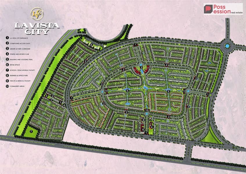 Fully Finished Immediate Delivery Villa for Sale in La Vista City | Exclusive Villas Community | Prime Location Near New Cairo & New Capital - Więcej