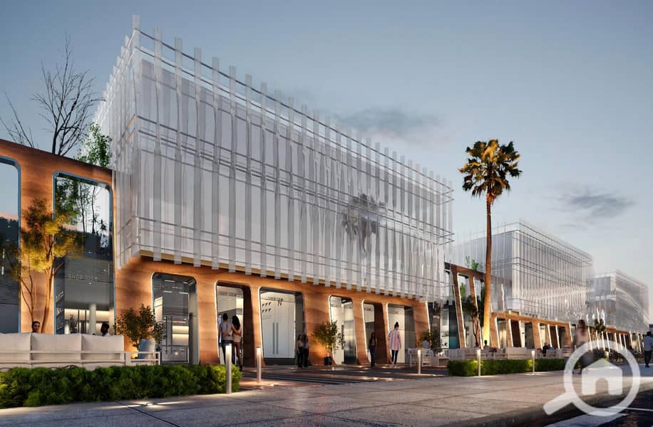Finished admin office for sale in Sheikh Zayed, on Waslet Dahshur Road, in front of Beverly Hills – pohled 3