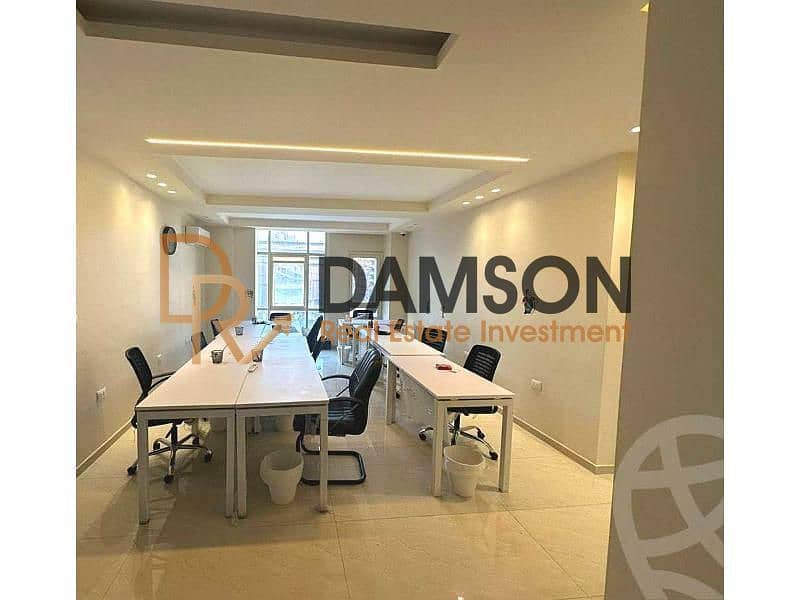 Office for sale, 34 sqm, immediate delivery, already leased, located inside a mall in the Yasmeen area, First Settlement (Tagamoa El Awal) - Mehr