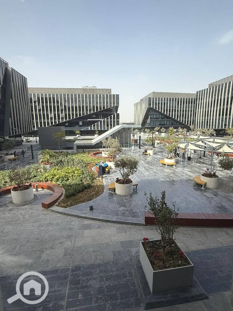 An office for rent 84m with air conditioning in EDNC - Al-Tajamu' - Vista 5