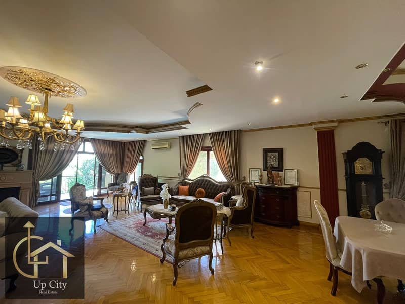 Luxurious standalone villa for sale in mirage city compound overlooking the best view - Widok 5