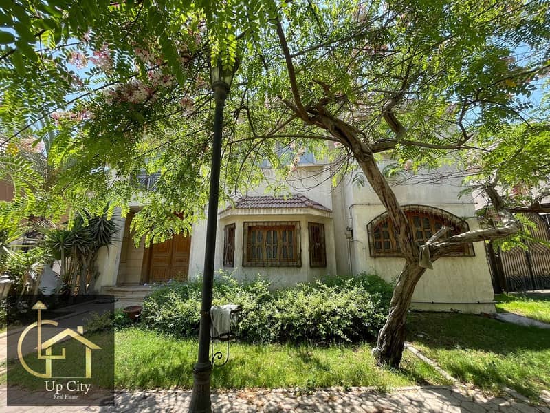 5 bedroom villa for sale in mirage city new cairo open view on landscape and private swimming pool - Vista 4