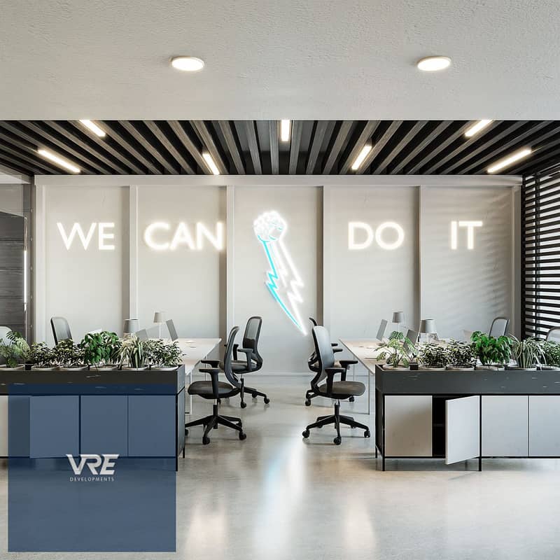 85 sqm Fully Finished Office for Sale in Town Center 2, Shorouk City – Spacious Space - Ansicht 2