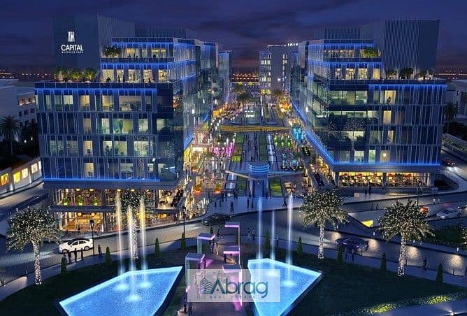 Furnished office for rent, 100 sq m, 3 rooms, Capital Business Park, Sheikh Zayed, directly on the main road. - Ansicht 2