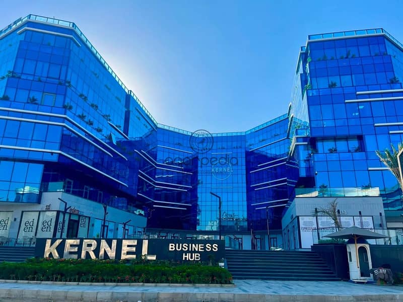 Fully Finished Office 80m in Kernel New Cairo Banks District First Sector Prime Location Ready for Immediate Operation at 80K Monthly - Widok 5