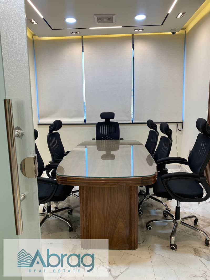 Furnished office space for rent in Beverly Hills, Sodic, Sheikh Zayed - Widok 3