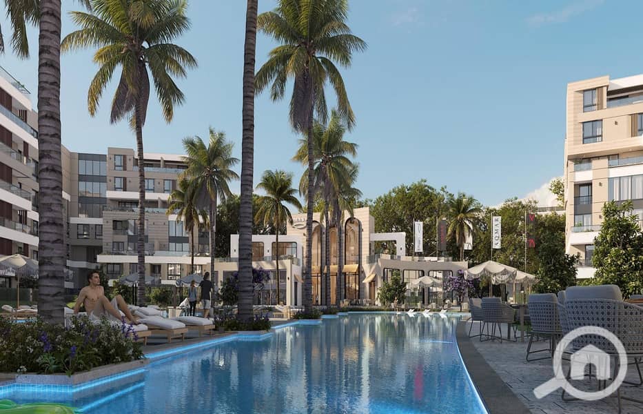 Pay 10% and installments 10 years in apartment 136m 3BR - Aqmar Compound Hadayek October - Ansicht 2