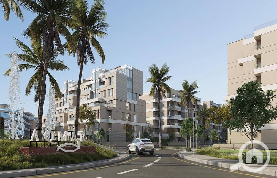 Pay 10% and installments 10 years in apartment 136m 3BR - Aqmar Compound Hadayek October - Ansicht 5