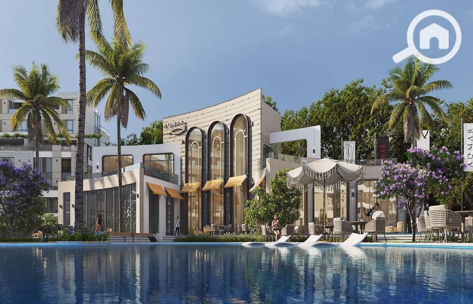 Pay 10% and installments 10 years in apartment 136m 3BR - Aqmar Compound Hadayek October - Ansicht 6