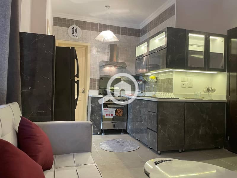 Furnished apartment for rent in Celia. Area: 50 sq m. Zone: B2. Layout: 1 bedroom + 1 bathroom. Finishing: High-end. Furnishings: Modern. Price:13,000 - Widok 6