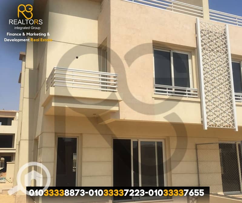 Twin house villa for sale, 284m, Jedar compound (prime location), 7-year payment plan – pohled 2