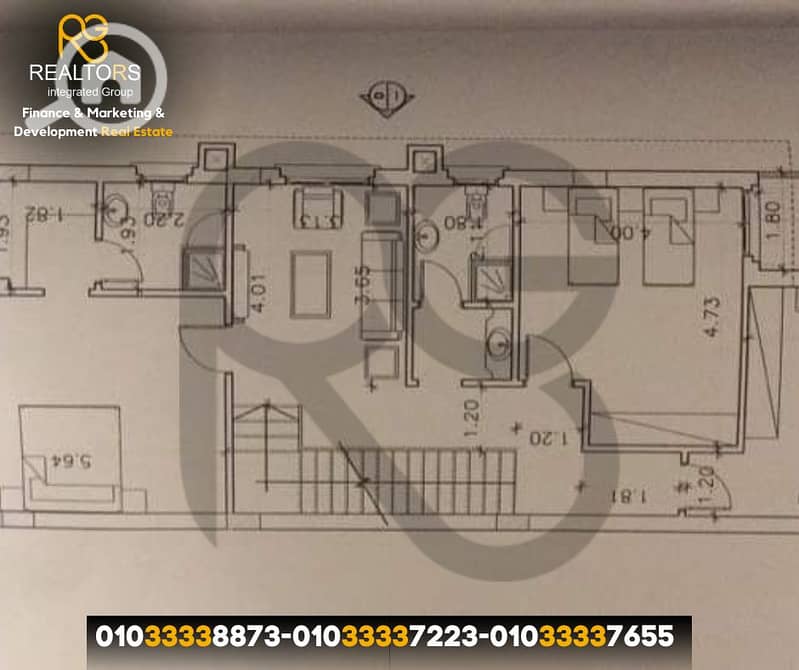 Twin house villa for sale, 284m, Jedar compound (prime location), 7-year payment plan – pohled 6