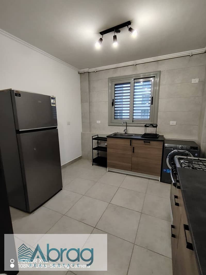For rent: 133 sqm, 2-bedroom apartment—modern, furnished, and air-conditioned—in Palm Parks Compound, 6th of October City. - View 6