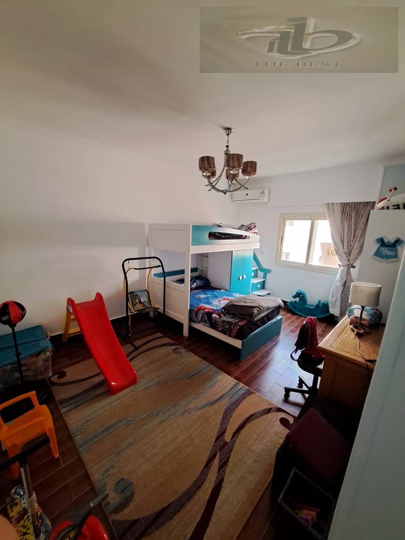 A unique apartment for sale in Al Yasmeen 1 – Fifth Settlement, in a quiet and distinctive location near all services and main roads. - Meer