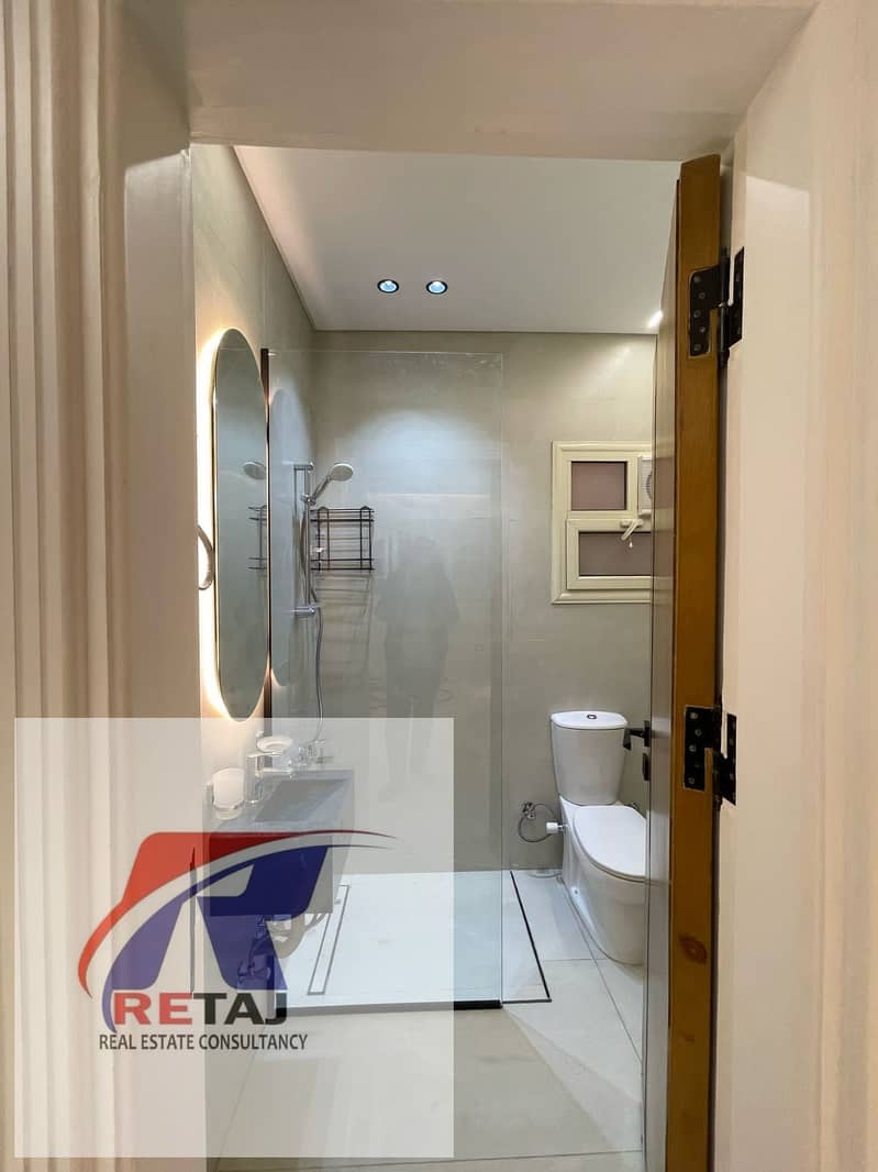 New apartment for rent in New Cairo's Fifth Settlement, in the villa district of the Third Neighborhood. 200 square meters, ultra-super-lux finishing, – další
