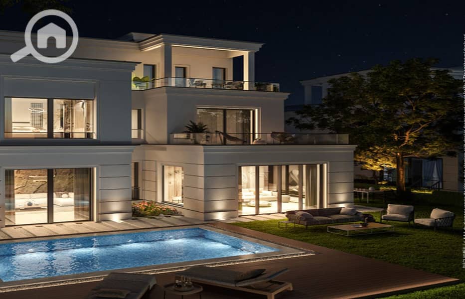 Townhouse villa in Naia West Sheikh Zayed, next to Allegria Beverly Hills and The Estates Sodic, and near Arkan Plaza. - Widok 3