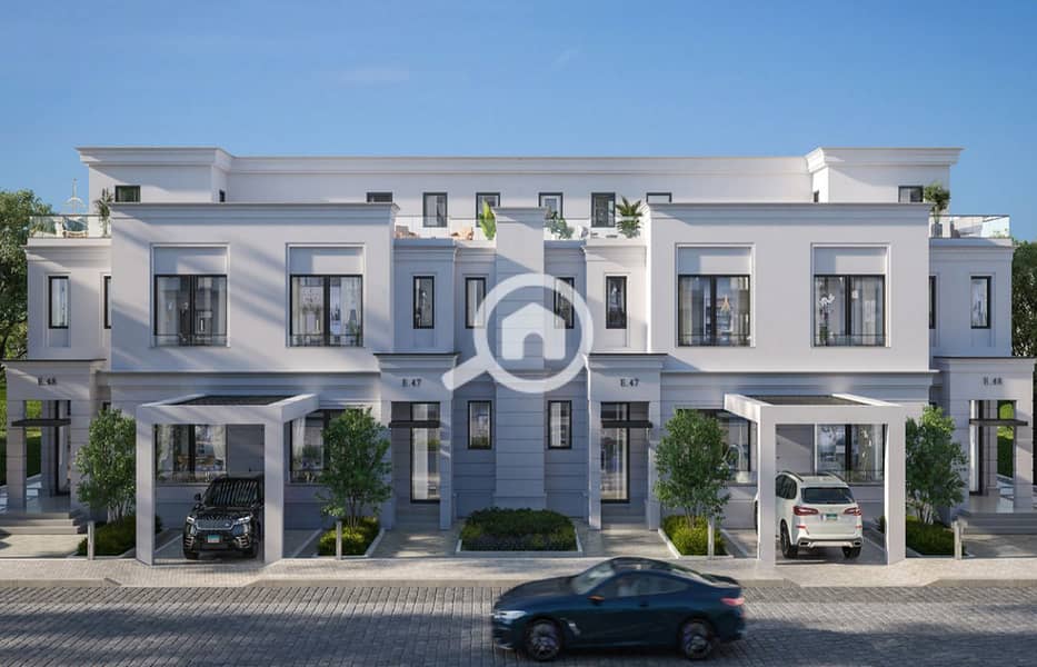 Townhouse villa in Naia West Sheikh Zayed, next to Allegria Beverly Hills and The Estates Sodic, and near Arkan Plaza. - Widok 5