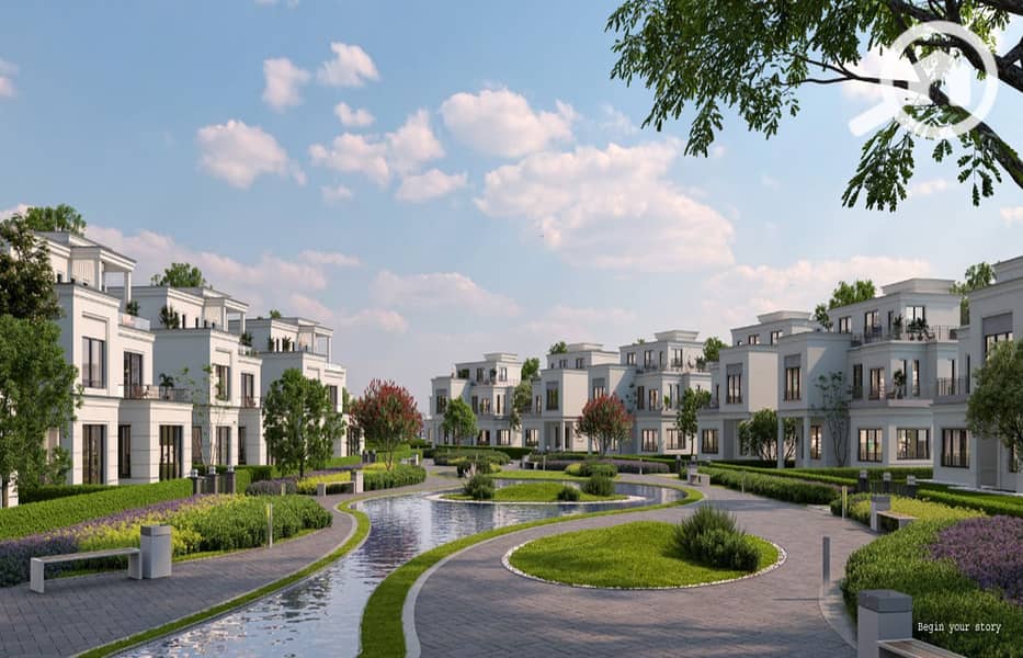 Townhouse villa in Naia West Sheikh Zayed, next to Allegria Beverly Hills and The Estates Sodic, and near Arkan Plaza. - Widok 6