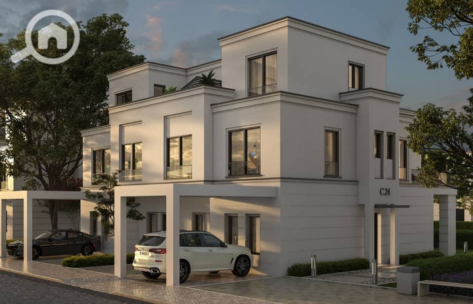 Townhouse villa in Naia West Sheikh Zayed, next to Allegria Beverly Hills and The Estates Sodic, and near Arkan Plaza. - Więcej
