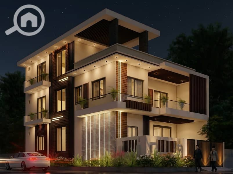 The lowest standalone price with a down payment of 1,800,000 and installments over 10 years in the prime location of the R8 compound. 70% villas with a total price of 18 million. - Ansicht 2